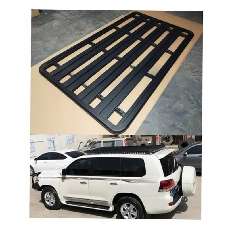 

Aluminum Flat Roof Rack for Land Cruiser Prado 120 Series KDJ120 2003-2009 4x4 Off-Road Accessories
