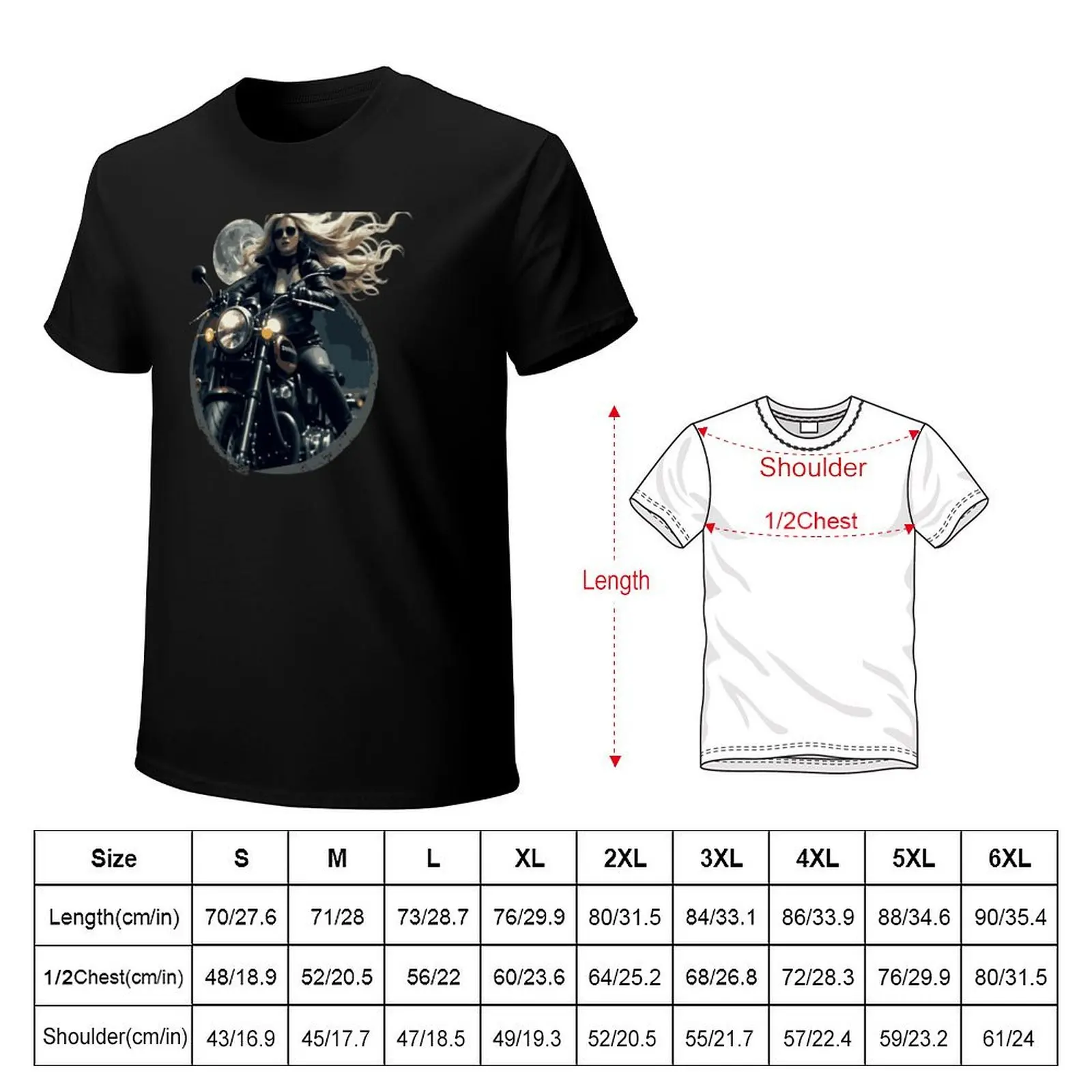 YOU MINDFUL T-Shirt Plus Size Basic Cotton T-Shirt