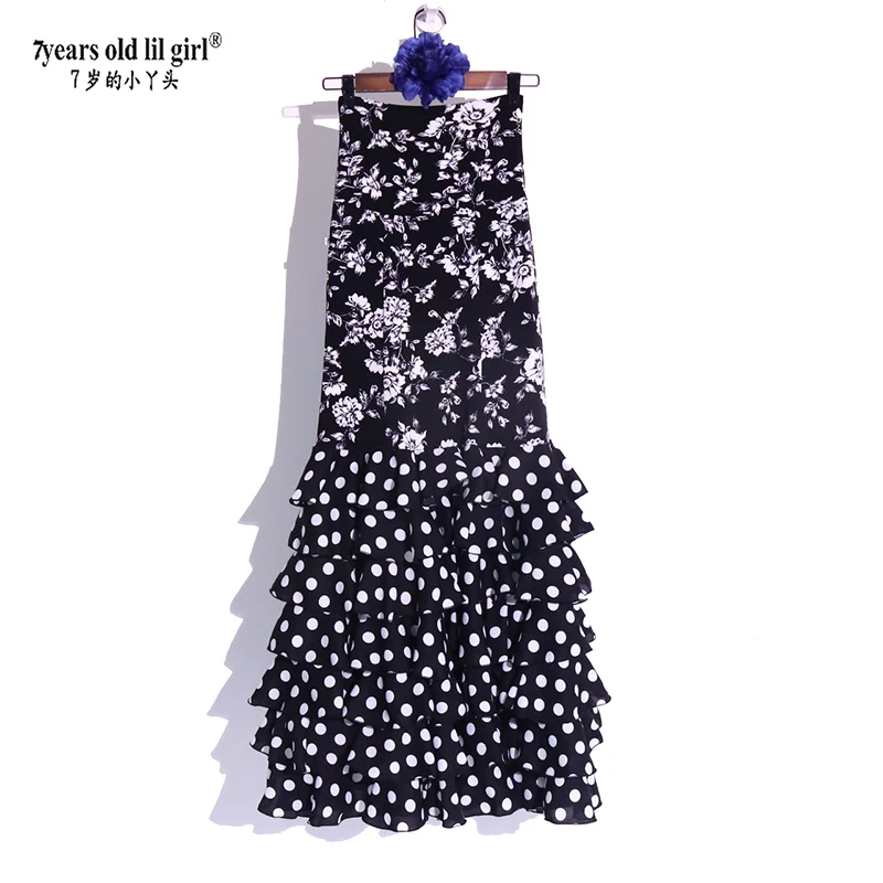 スペインフラメンコ衣装パフォーマードレス女性ガールジプシー社交パフォーマンスダンス着用複数の色 DTT106