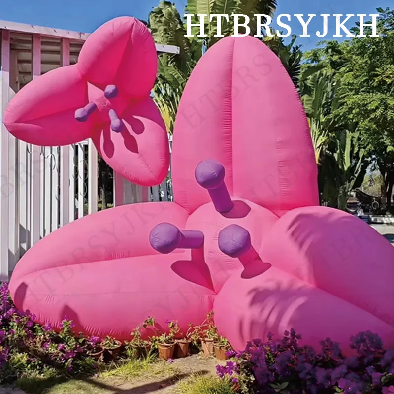 

Inflatable bougainvillea, flower-type air models with blowers, outdoor park and square decorative props