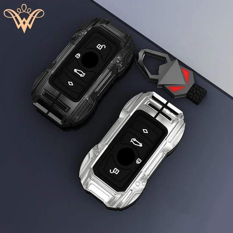 

Zinc Alloy Car Remote Key Case Cover Shell For BMW 1 3 5 7 Series X1 X3 X4 X5 F10 F15 F16 F20 F30 F18 F25 M3 M4 E34 Accessories