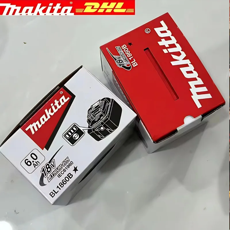 

Genuine Makita 18V Battery 6ah,With Battery Indicator Rechargeable Makita Battery,BL1830 BL1840 BL1850 Power Tool Battery