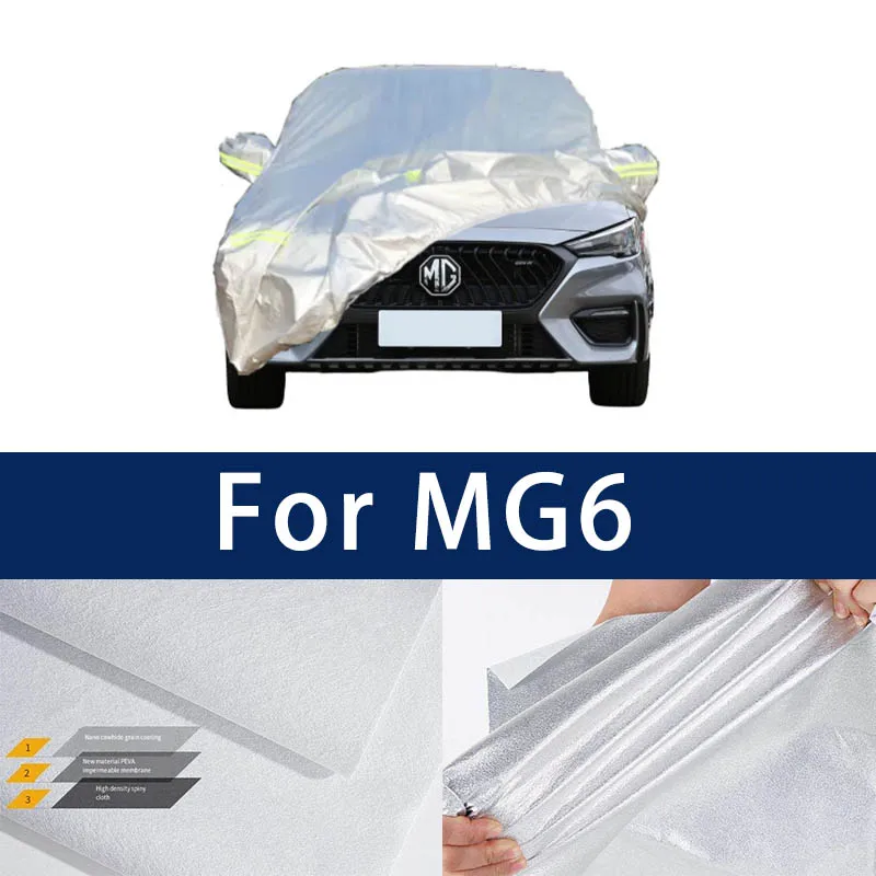 

Full car hood dust-proof outdoor indoor UV protection sun protection and scratch resistance For MG6 Car umbrella