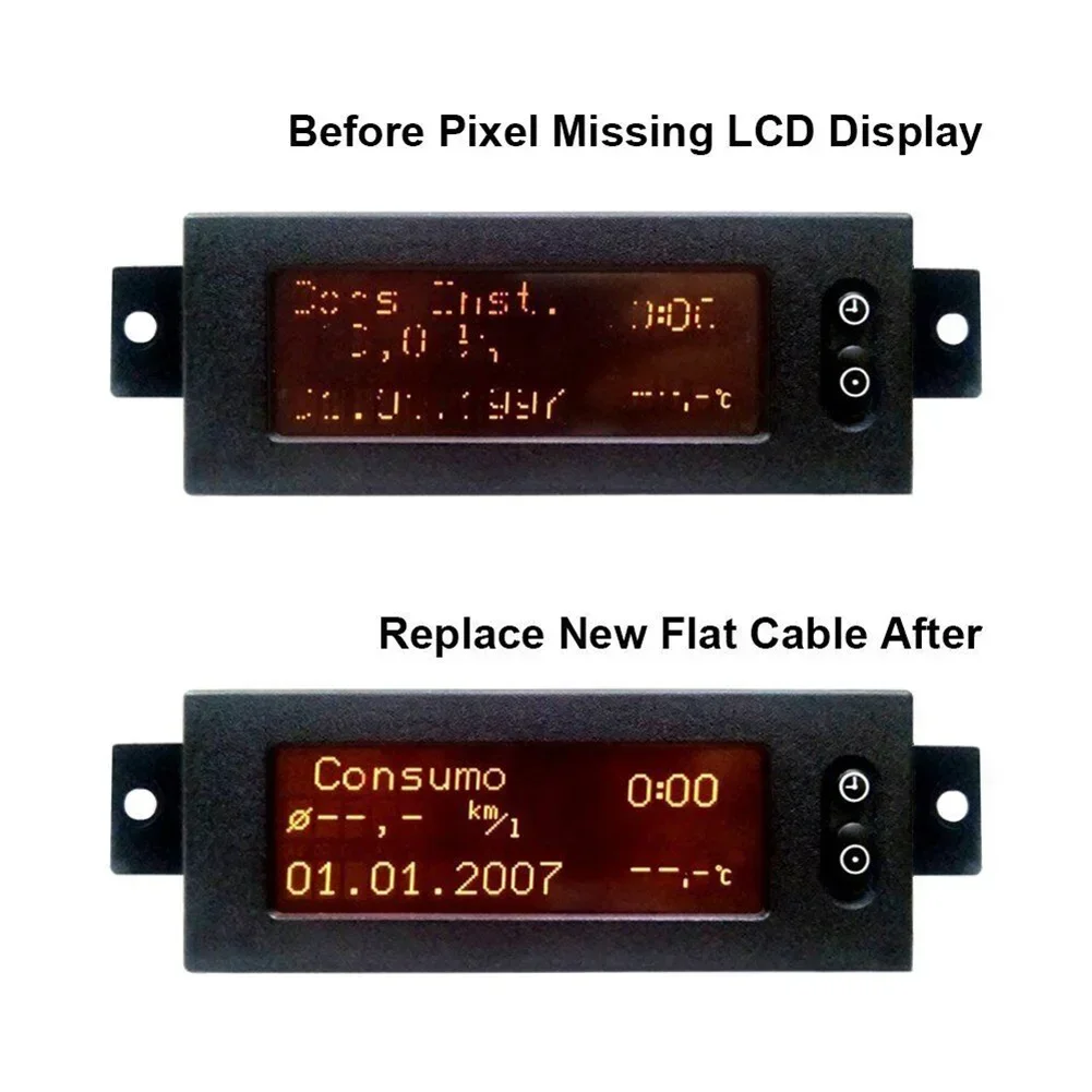 Car LCD Display Ribbon Flat LCD Connector024461677 24461517Info Display For Opel For Astra For Holden For Vauxhall For Chevrolet