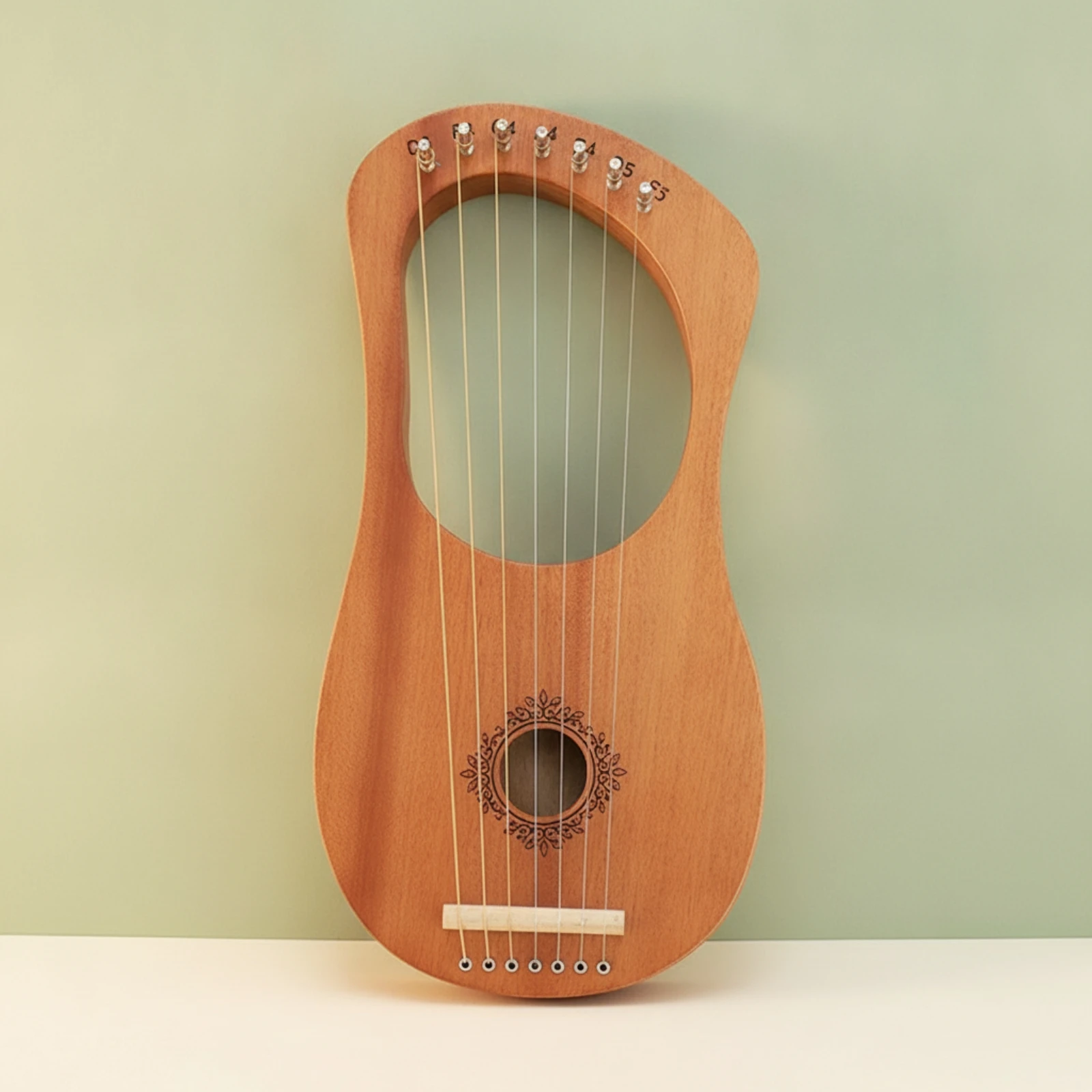 Musical Instrument Lyre - 7-Saitige Lyre Holzlyre 7-Saitige Harfe Akustisches
