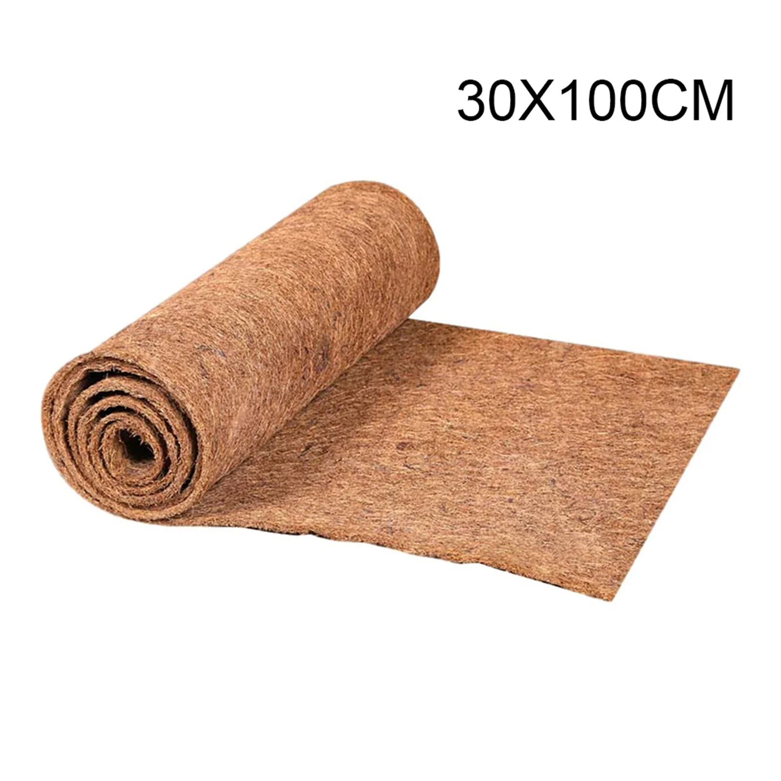 

30/40/50*100CM Sheet Coconut Liner Roll Palm Mat Cuttable Floor Door Coir Mat Flower Pots Planters Home Garden Wedding Decor