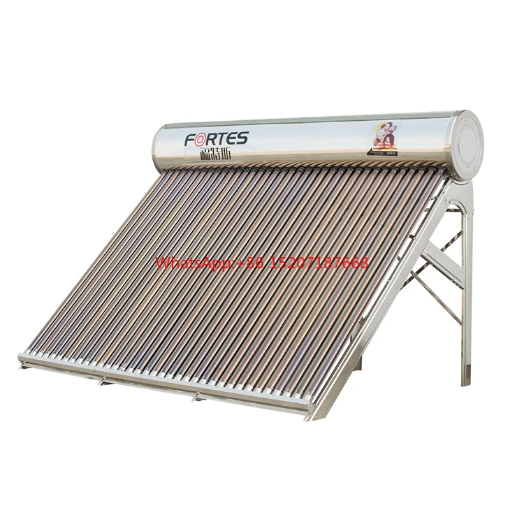 100L 200L 300L 360L non-pressurized solar water heater with assistant tank