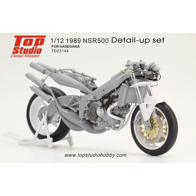 Top Studio 1:12 NSR500 Renovation Kit For HASEGAWA Excluding Motorcycle Models TD23144 Modify and Assemble Model Accessories