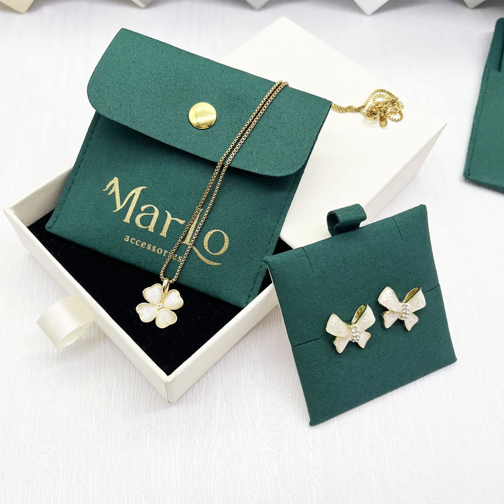 

Изготовленная на заказ сумка для упаковки ювелирных изделий из микрофибры со вставкой/держателем 8x8 см, бархатные серьги, браслет, шпильки, ожерелье, сумка, сумки на пуговицах