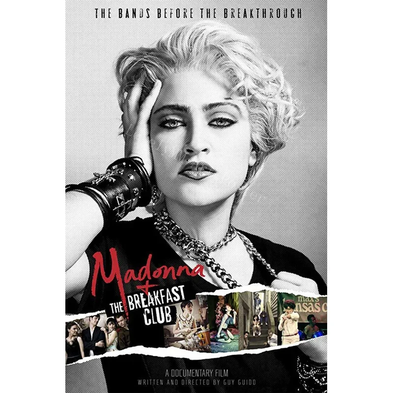 D1063 Madonna and the Breakfast Club Movie Silk Fabric Poster Art Decor Indoor Painting Gift