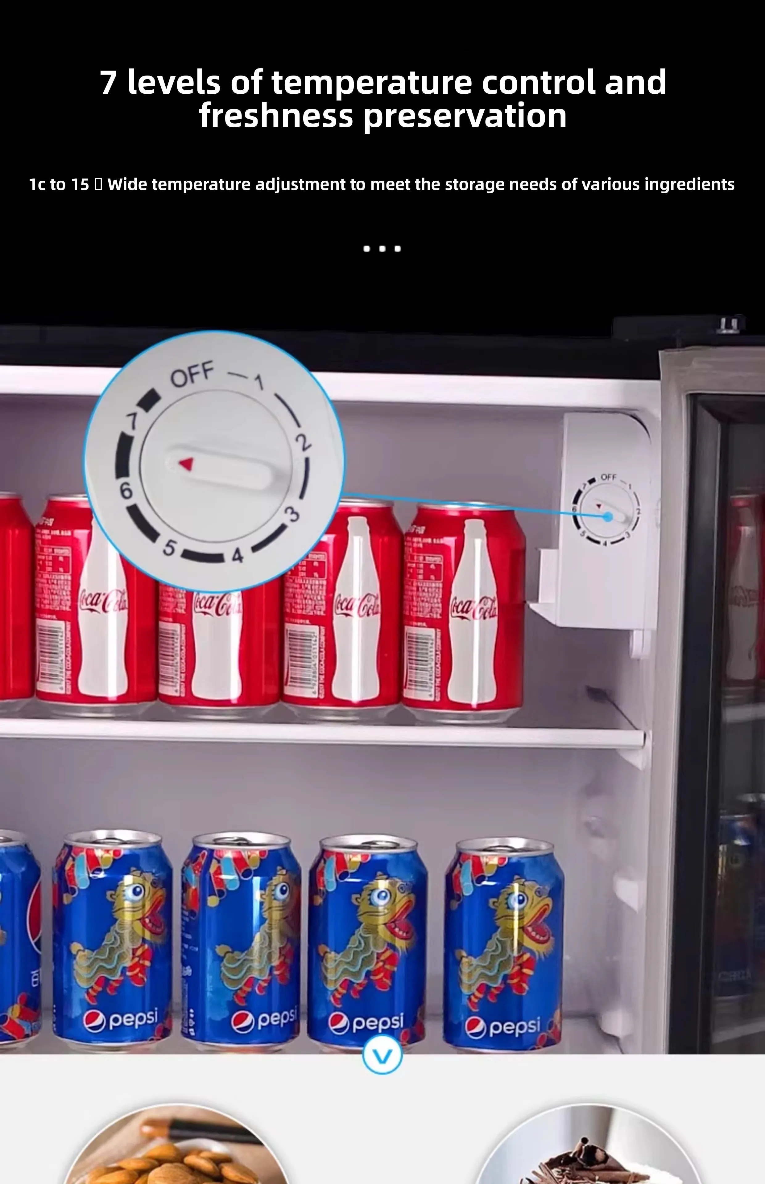 HXL Ice Bar ตู้เย็นขนาดเล็กในครัวเรือนสํานักงานเครื่องดื่มไวน์แดงตู้เย็นขนาดเล็ก