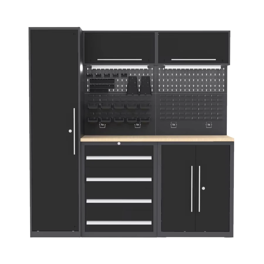 

Заводской сверхмощный шкаф для мастерской, гаражный верстак с выдвижными ящиками, модульный стальной шкаф для хранения инструментов