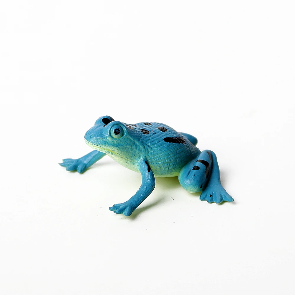 Petite Mini figurine jouets amusants animaux jouets réaliste grenouille figurines colorées assorties grenouilles modèle jouets