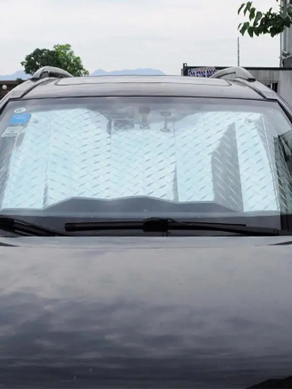 

Car Windshield Sunshade Anti-UV Car Window Sun Shade Windshield Cover Foldable Sun Block Curtain Visor Car Accessories 140X70CM