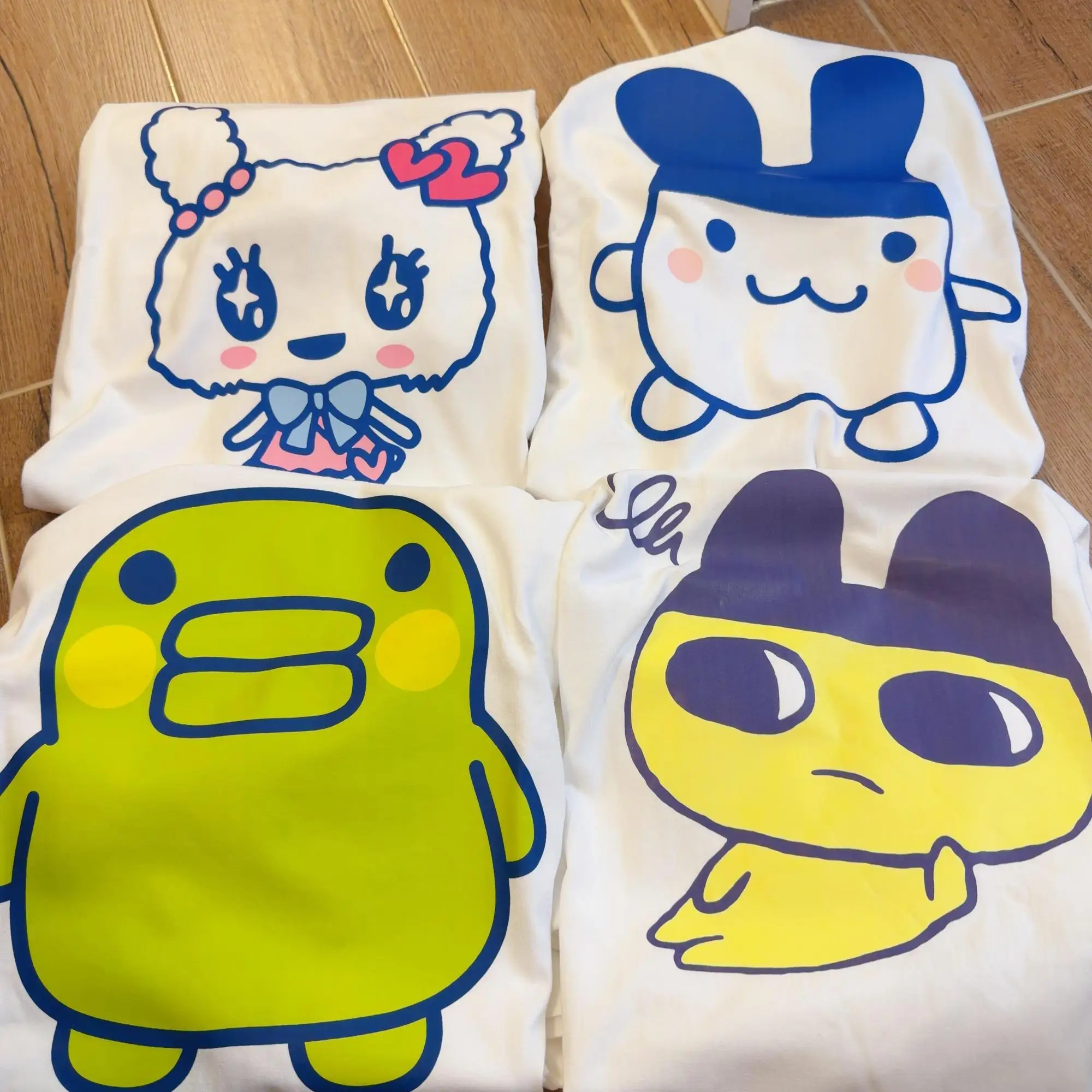 

Tamagotchi Mamekichi Guji Guji Lovelitchi Memetchi short sleeves pants pajamas anime merchandise cartoon pure cotton kawaii cute