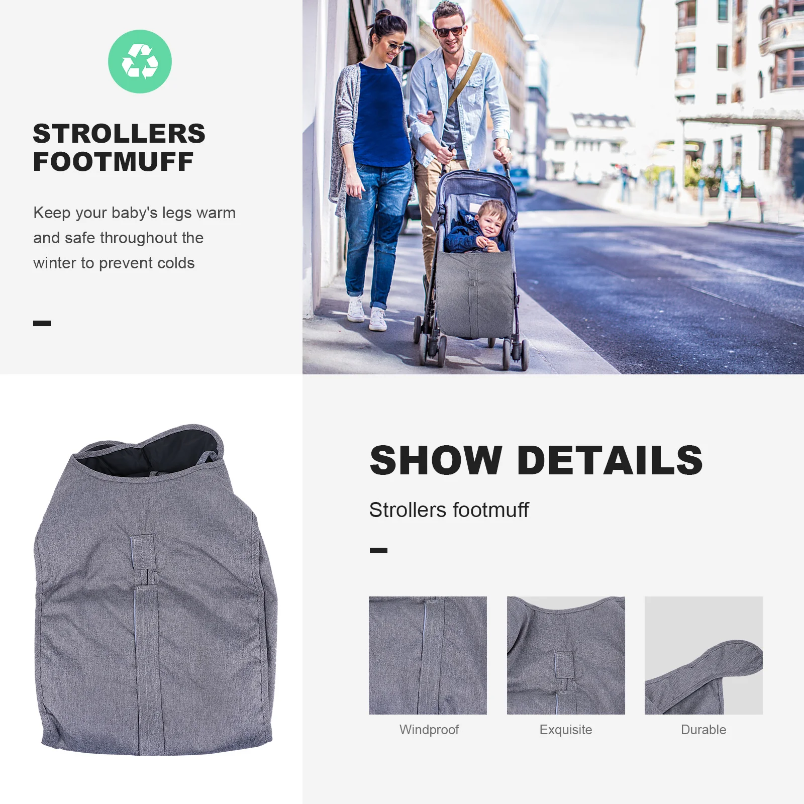 

Накидка на ножки для детской коляски, ветрозащитная теплая ткань Оксфорд, чехол для ног коляски, защита от атмосферных воздействий, чехол на лобовое стекло, морозостойкий для зимы