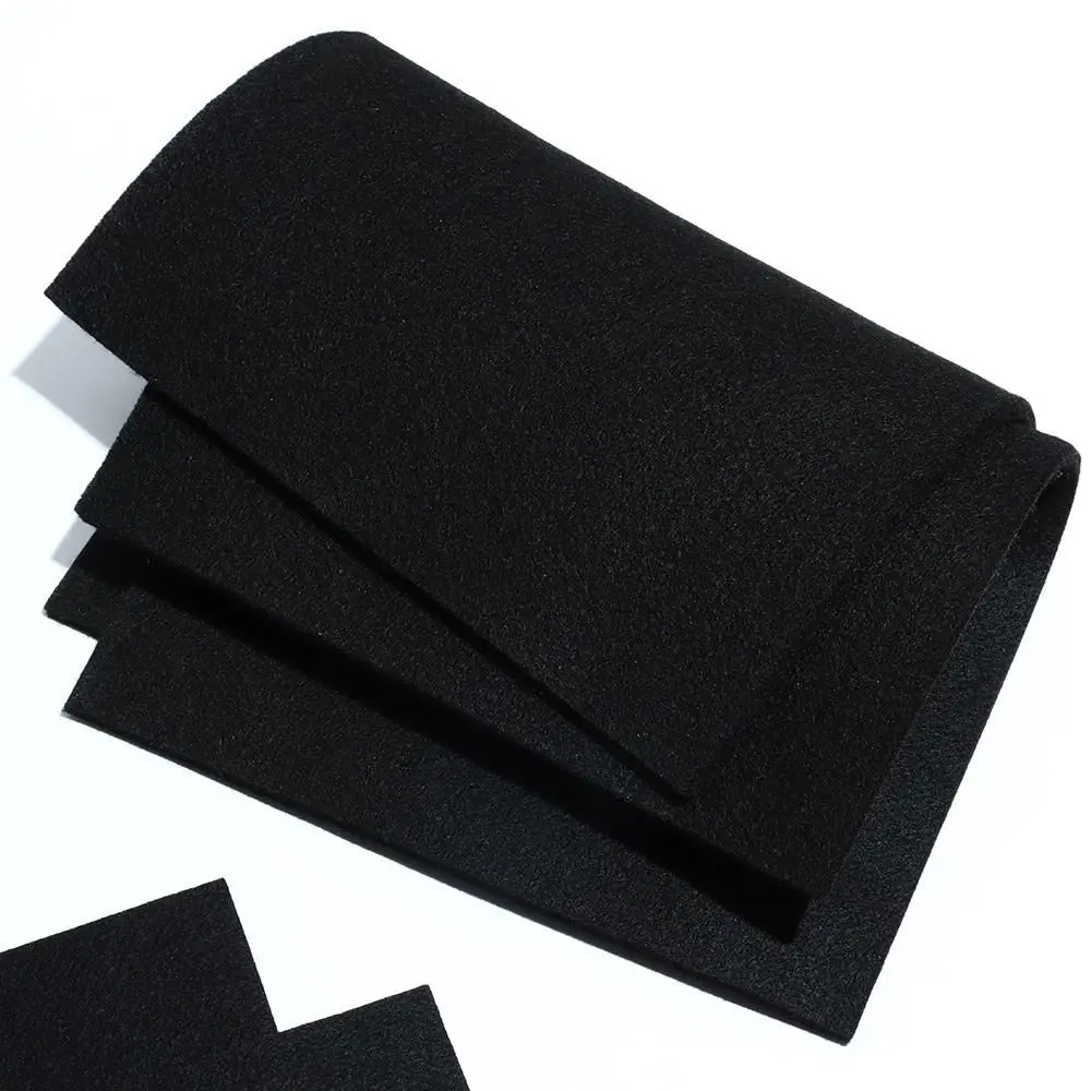 High Temp Heat Protective Graphite Carbon Felt Black Insulation Welding Protective Blanket High Quality Torch Shield Pack