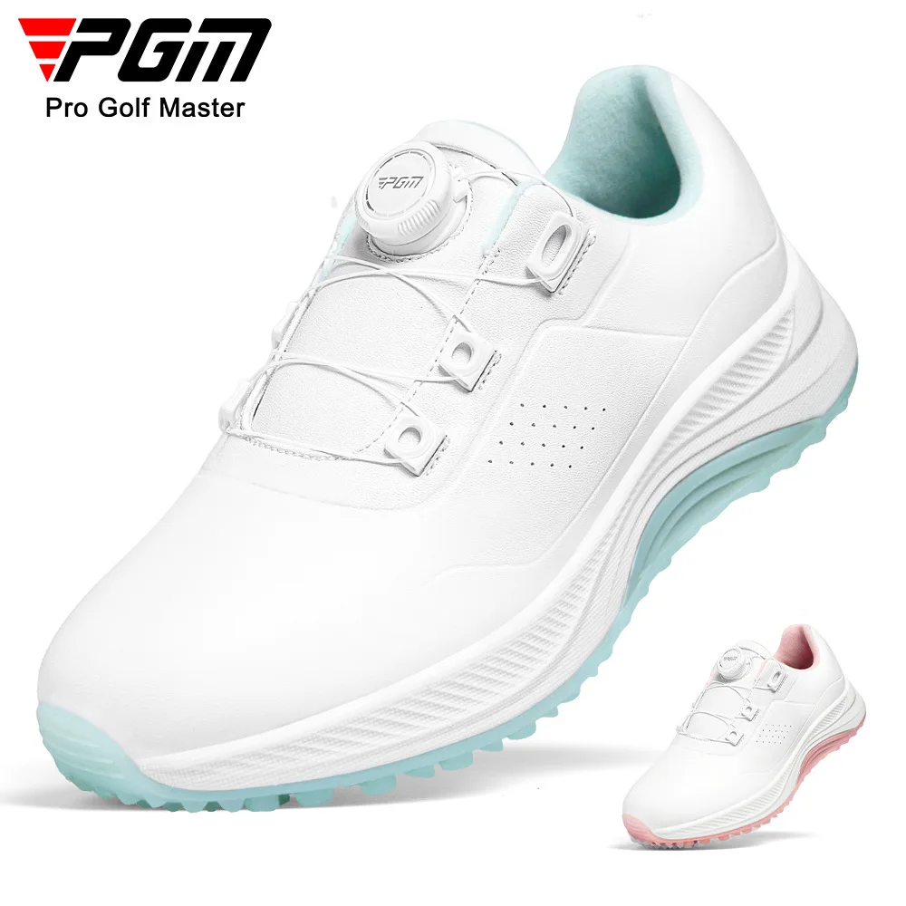 

PGM Golf summer women's shoes XZ384 Waterproof non-slip knob women's sports shoes Lightweight cushioning spikeless shoes