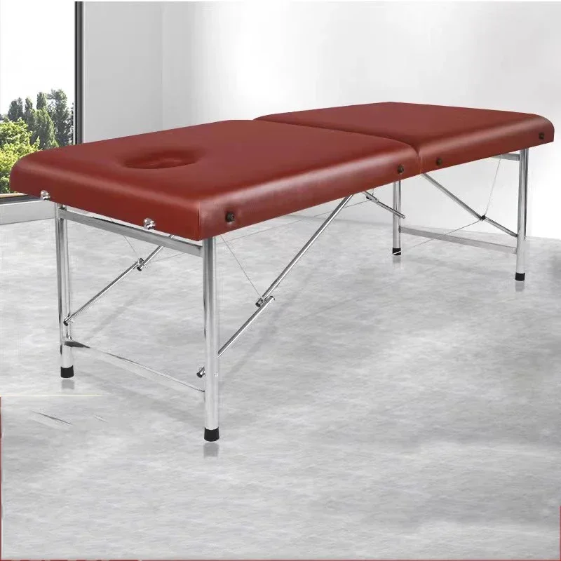 Beauty Beds Thai Massage Bed Folding Chair Professional Chiropractic Tattoo Table Salon Pilates Physiotherapy Lit Pliant