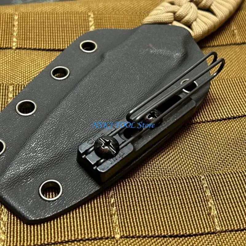 

L8RC Lightweight Clip Cutter Sheath Clip for Secure Carry, Fit Standard Utility Belts for Outdoor Activity Sheath Holders