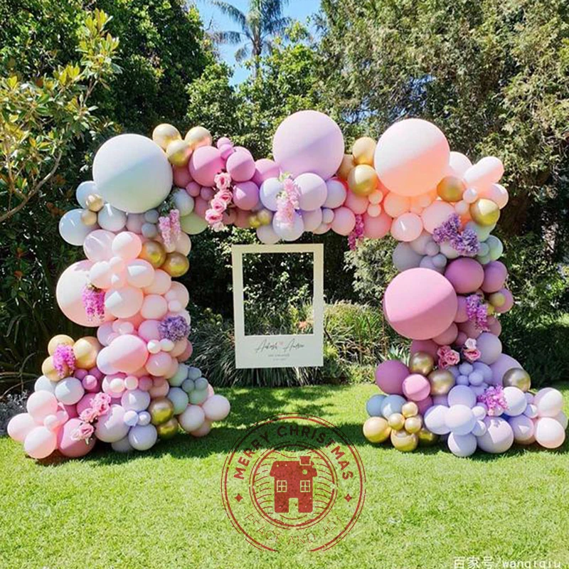 

Pastel Round Balloons Happy Birthday Party Decor 5/10/12/18/36inch Balloon Wedding Arch Garland Decoration Baby Shower Globos