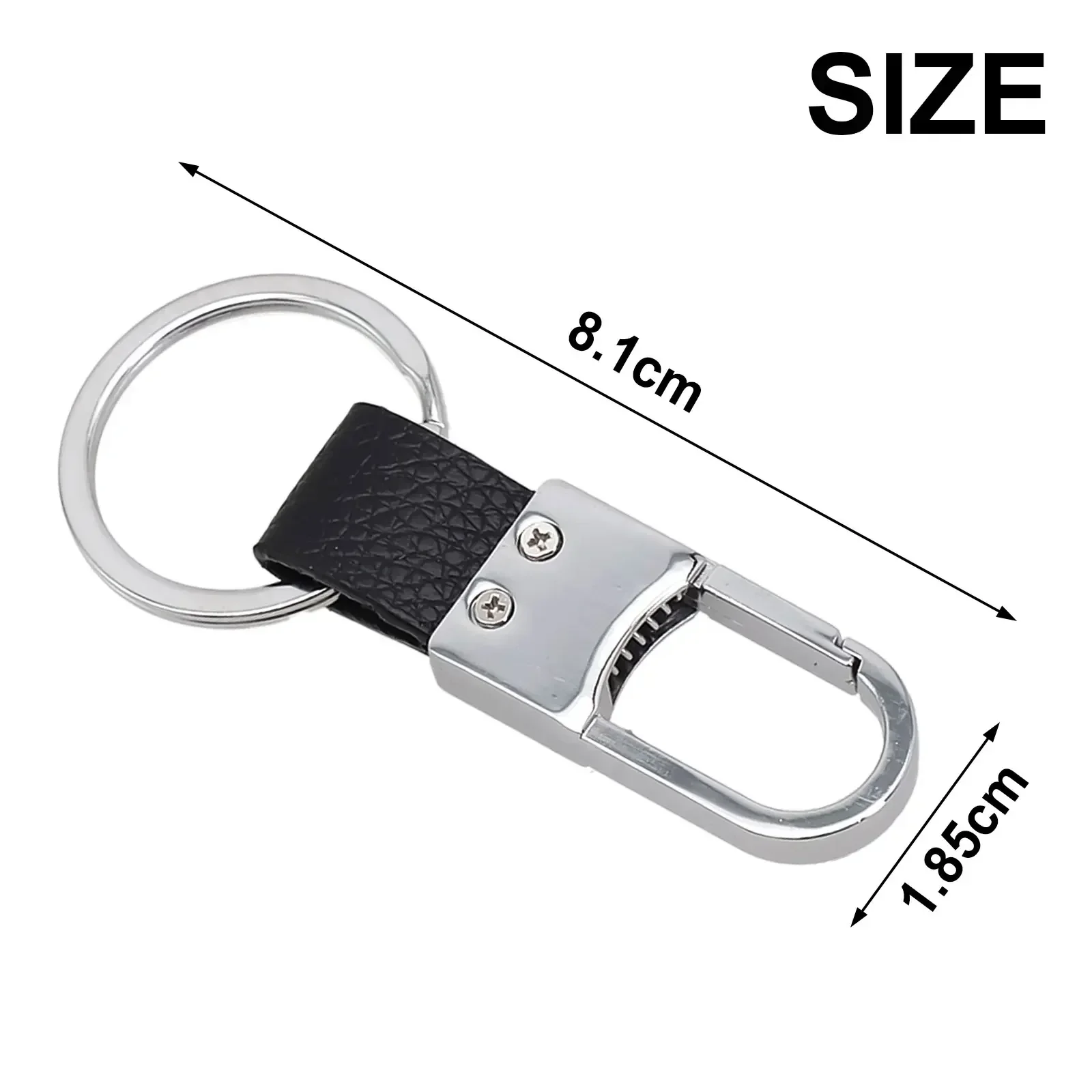 Metal Car Key Ring Cover Chain Premium Quality for Durability Convenient Key Ring Buckle Design Perfect Key Holder Accessory