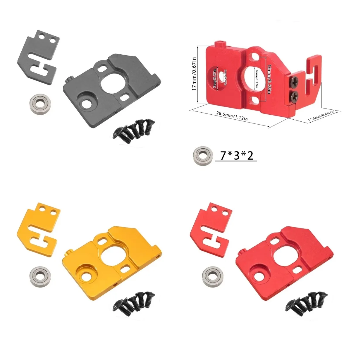 

Weili 284131 284161 284010 K969 K979 K989 K999 Remote Control Vehicle Motor Mounting Base