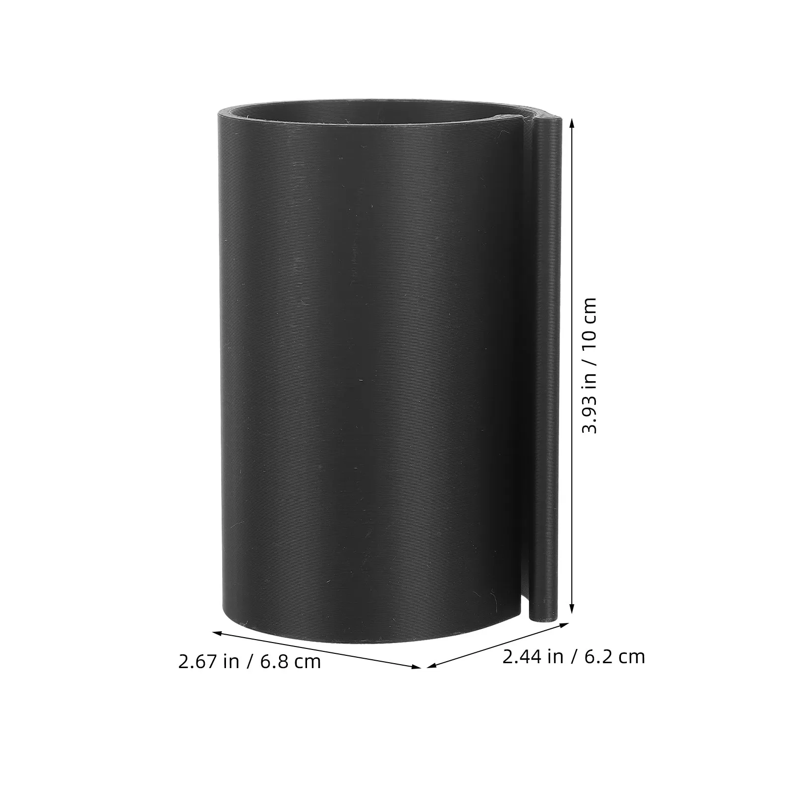 2Pcs Rhinestone Canvas Roll Keeper Black Scroll Frame Clip Anti Curl Band Painting Organizer Fabric Storage Roll Holder Art