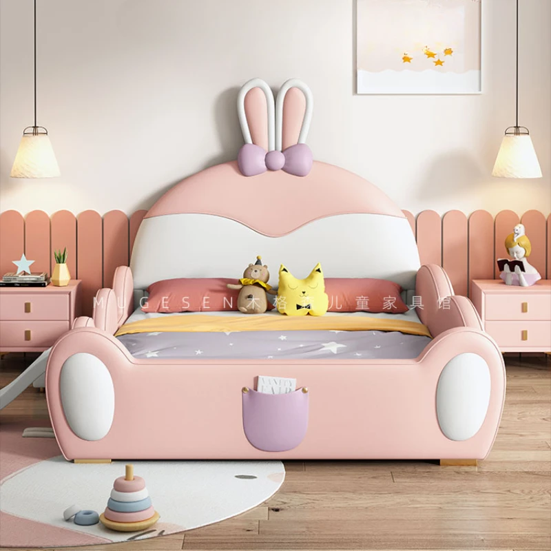 

Headboard Frame Children Bed Luxury Wooden Twin Living Room Children Bed Kids Princess Letto Matrimoniale Bedroom Furniture