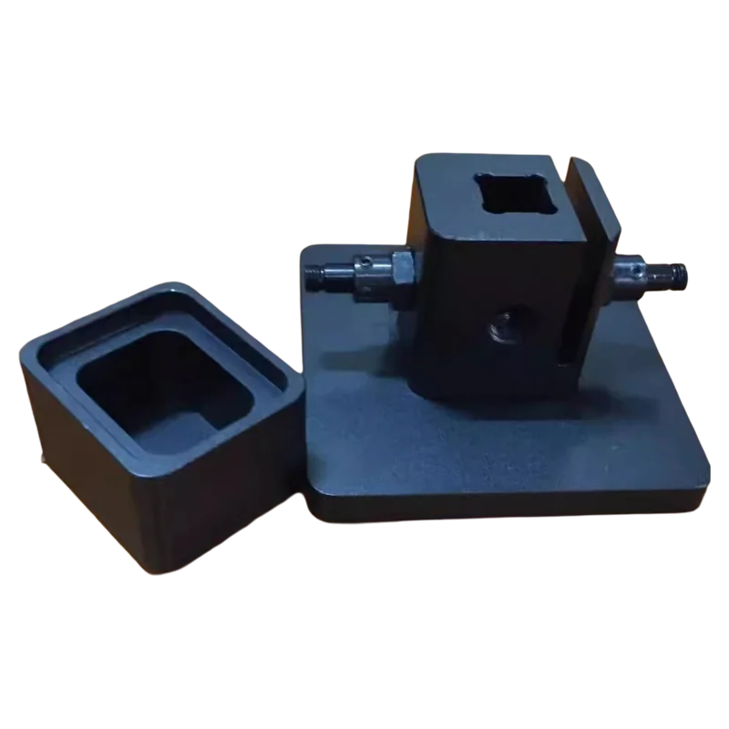 Detection of absorbance, fluorescence and transmittance  four-way light quartz cuvette bracket in scientific research laboratory