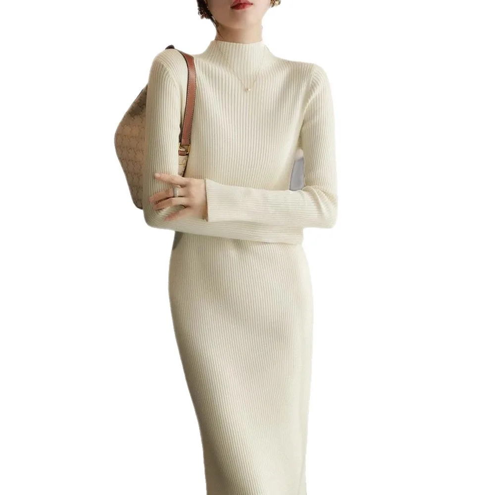 ドレス レディースドレス プロム 2025 秋 サテン パネル パール装飾 ラッフル シルク風 ウエスト エレガント レディース ミニマリスト クラシック アーティスティック