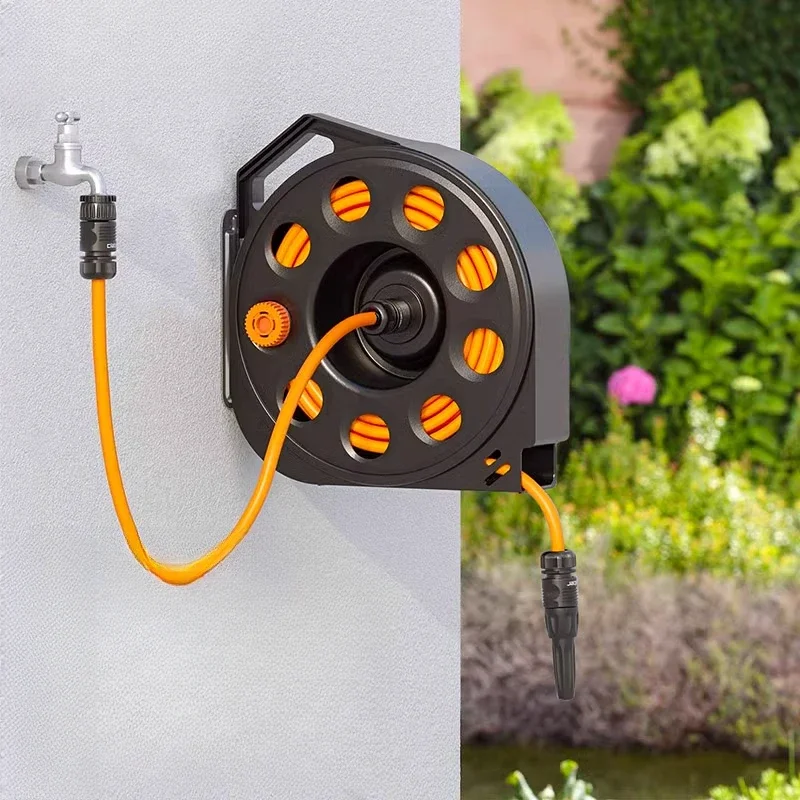 Wall-mounted 15m water pipe, car set, RV, watering artifact, watering god