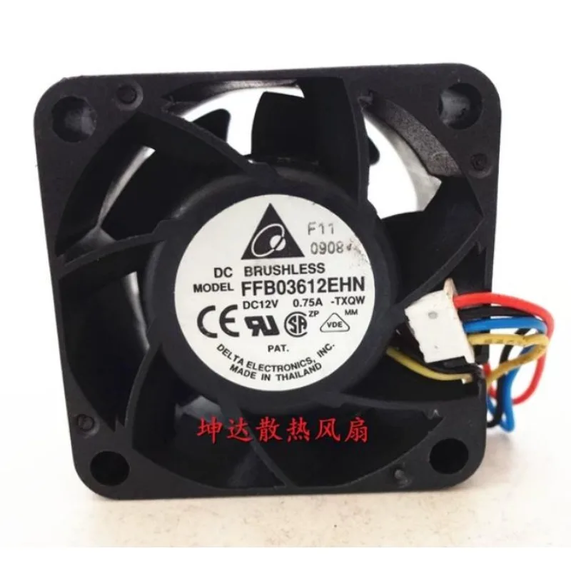 Original New Cooler Fan for Delta FFB03612EHN 3628 12V 0.75A Double Ball Cooling Fan 36 * 36 * 28MM
