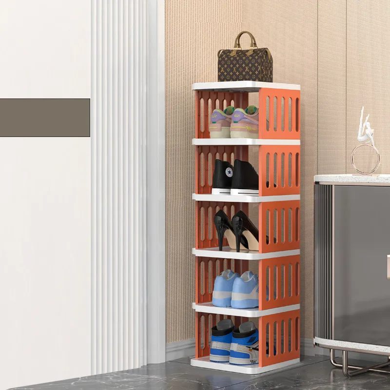 Modern Simple Shoe Rack Home Door Folding Storage Shoes Cabinet Hanger Organization Shelf Shoerack Hanger Living Room Furniture