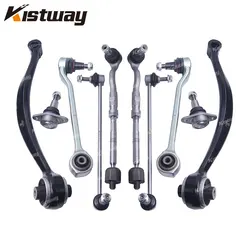 10PCS Front Suspension Stabilizer Link Tie Rod Ball Joint Control Arm For BMW X3 X4 F25 F26 31126787669 31126787670 31106787673