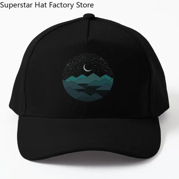 Between The Mountains And The Stars  Baseball Cap Hat Sun Snapback Outdoor Hip Hop Printed Casual Solid Color Summer Sport Fish