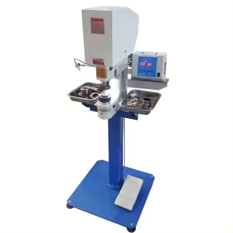 

High Quality Semi-automatic Self-wrapping Cloth Garment Button Machine