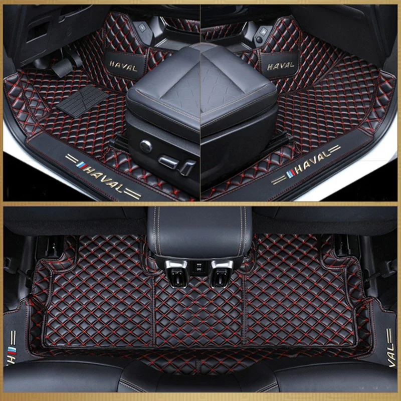 For Haval Dargo 2021 2022 2023 Car Floor Mats Carpet PU Leather Foot Pad Interior Floorliner Auto Accessories  Extra 2% Off