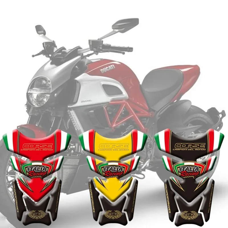 Motorcycle Stickers Fuel Tank Sticker Fishbone Protective Decals Fish Bone Sticker For Ducati 748 916 996 998