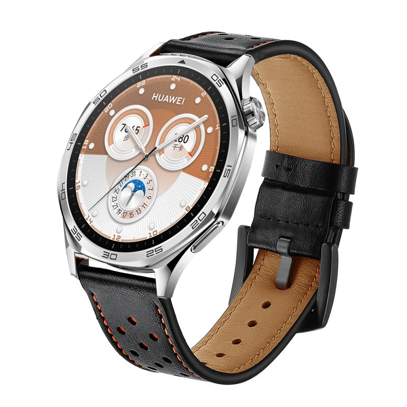 22 มม.สําหรับ Huawei GT5 GT4 46 มม.สายรัดข้อมือซิลิโคนอุปกรณ์เสริมสําหรับ Huawei GT2pro GT2e Honor GS 3 สร้อยข้อมือ Vintage