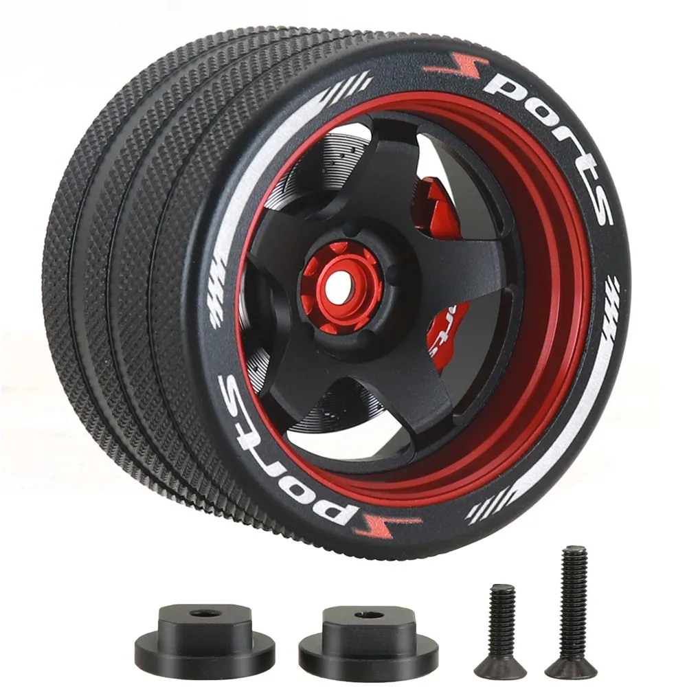 Für Sanwa Mt4/mt5/m12/m17 Futaba 4px/7px/10px Flysky Nb4 Ko Ex Next Wfly X9 Lenkrad Rc Fernbedienung Metall Handrad – Detail 6