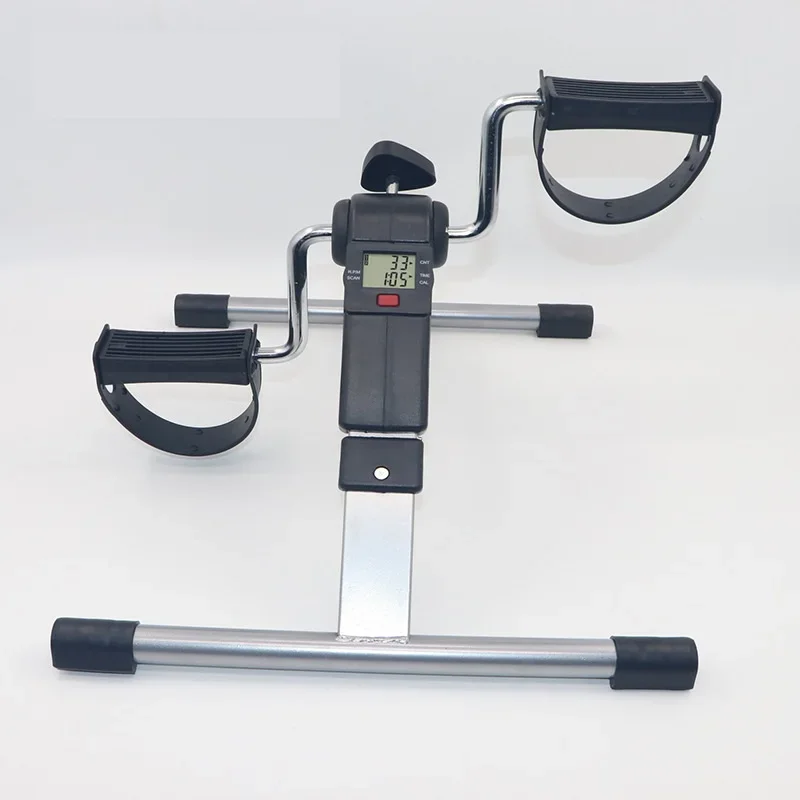Hand Foot Exercise Pedal Folding Bicycle Indoor Leg Trainer Beauty Leg Machine Mini Exercise Bike