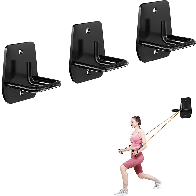 Wall Mount Metal Resistance Band Anchor Hook, Home Gym Training Attachment For Workout Resistance