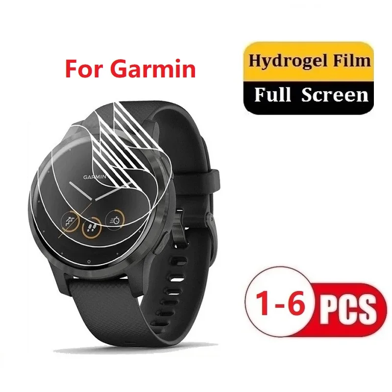 

Watch Screen Protector For Garmin Vivoactive 4 4s 3 5 Hydrogel Film Not Glass Protective Soft Tpu Watch Screen Film Foil Protect