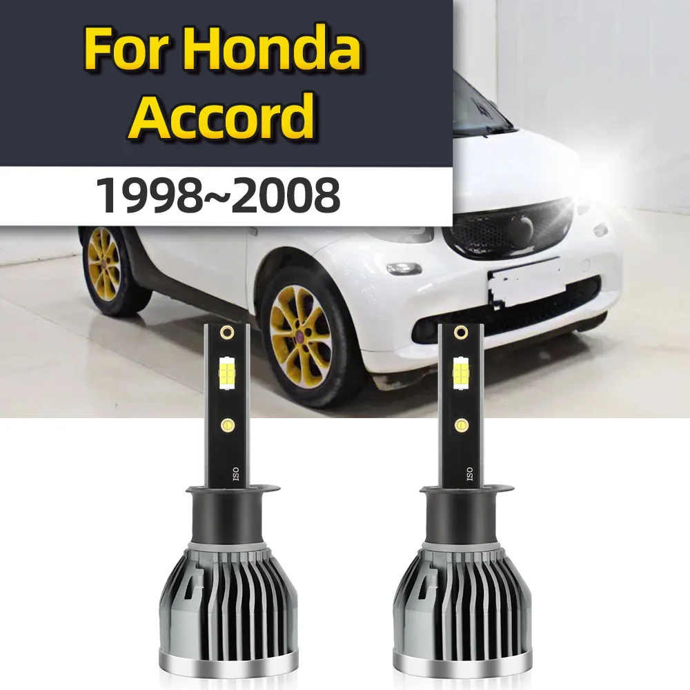 

2 шт., Автомобильные светодиодные лампы H1 12 в 120 Вт для Honda Accord 1998 ~ 2008