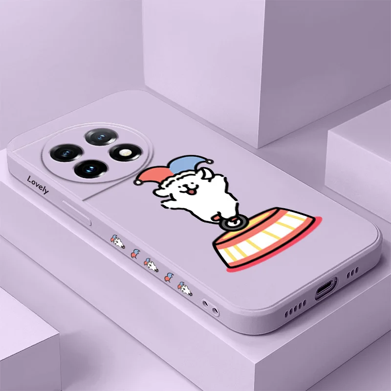 

Acrobatic Puppy Phone Case For Oneplus 13 13R 12 12R 11 11R 10 10R 10T 9R 9RT 9 8T 8 7 7T Pro 5G Liquid Silicone Cover