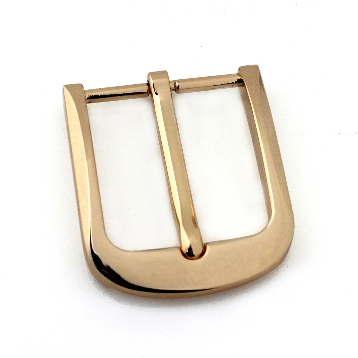 1pcs 40mm Metal Plating Belt Buckles Golden Single Pin End Bar Buckles Fit for 37mm-39mm Belt Leather Craft Jeans Parts