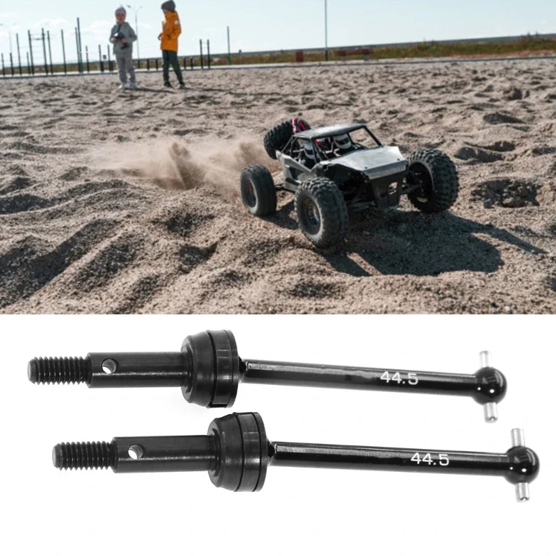 

Heavy Duty Remote Control Car Drive Shaft Universal Fit For 1/10 Scale Models Precise Machined With Anti Wear Design 15UB