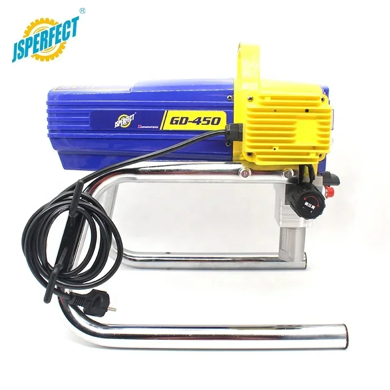 

NEW PERFECT piston pump wall paint equipment Wall airless paint sprayer PAINT MACHINE 450