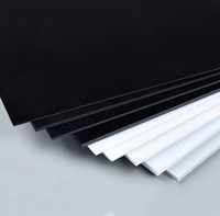 1Pcs White/Black ABS Plastic Board Model Sheet Material for DIY Model Part Accessories Thickness 0.3/0.5/1/1.5/2/3/4/5mm